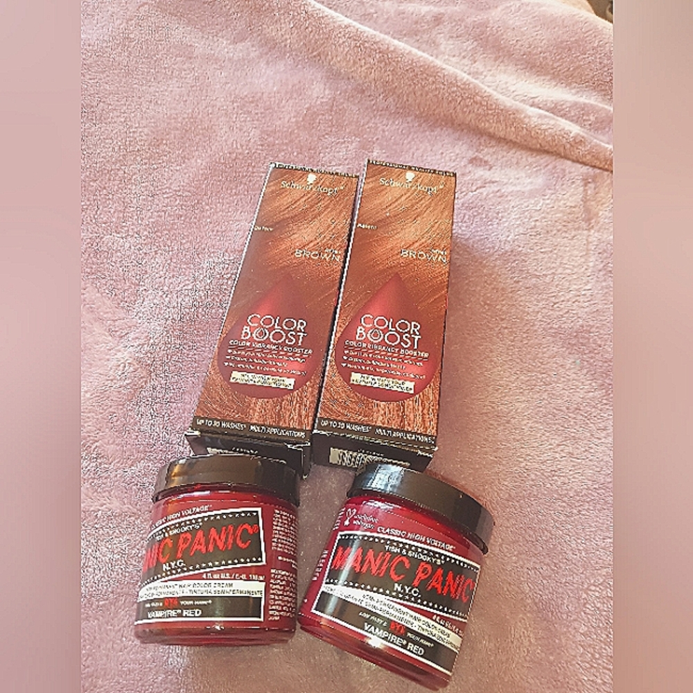Semi-permanent hair dye